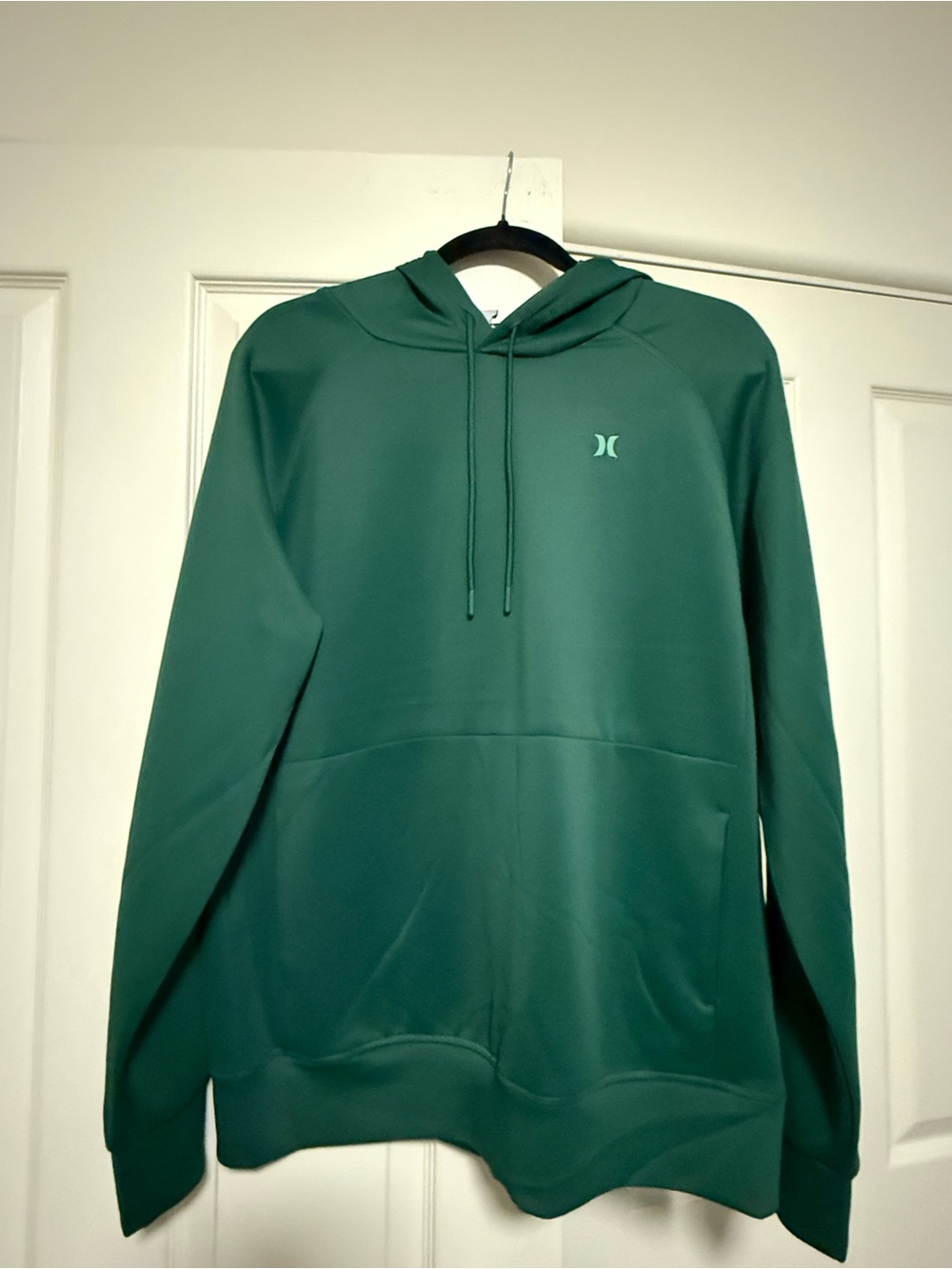 Hurley Men's Teal Green Pullover Hoodie